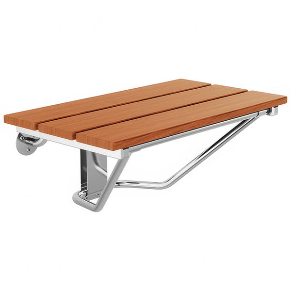 Delta ADA Shower Seat, Wall-Mounted Tilt-Up, Chrome