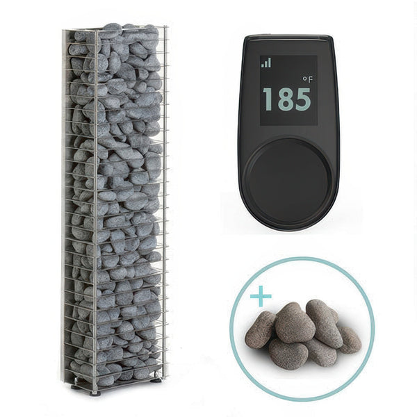 HUUM CLIFF Mini 4STU Pkg - CLIFF Mini Series 4kW Sauna Heater Package