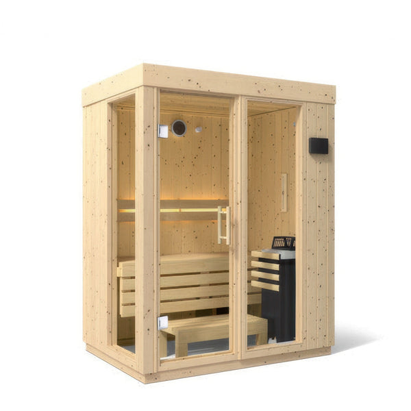 Kohler Indoor Sauna Kit, Scandinavian Spruce, Up to 5 Persons