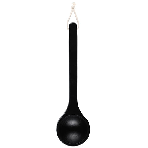4Living Sauna Ladle - Sauna Ladle, Black Pine Wood