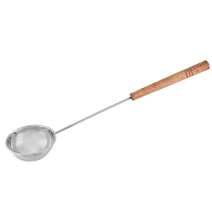 4Living Collection Sauna Ladle - Sauna Ladle, Stainless Steel, Wooden Handle, 19"