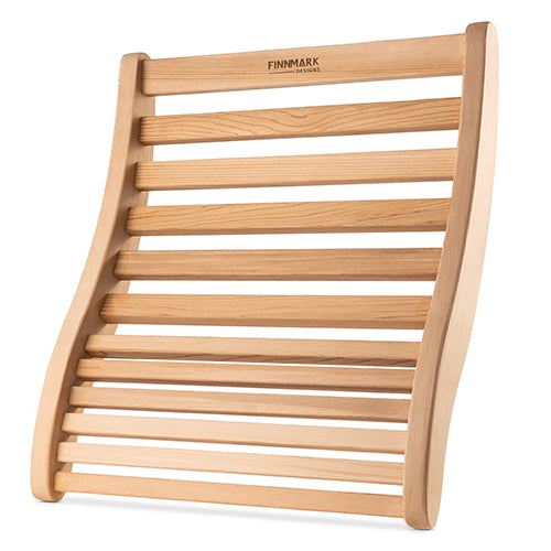 Finnmark Curve - Canadian Red Cedar Ergonomic S-Shape Sauna Backrest