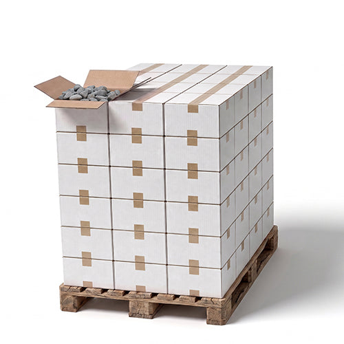 Pro Saunas 72 Cases, 15kg per Case, Rounded 3-5cm Sauna Stones, Pallet