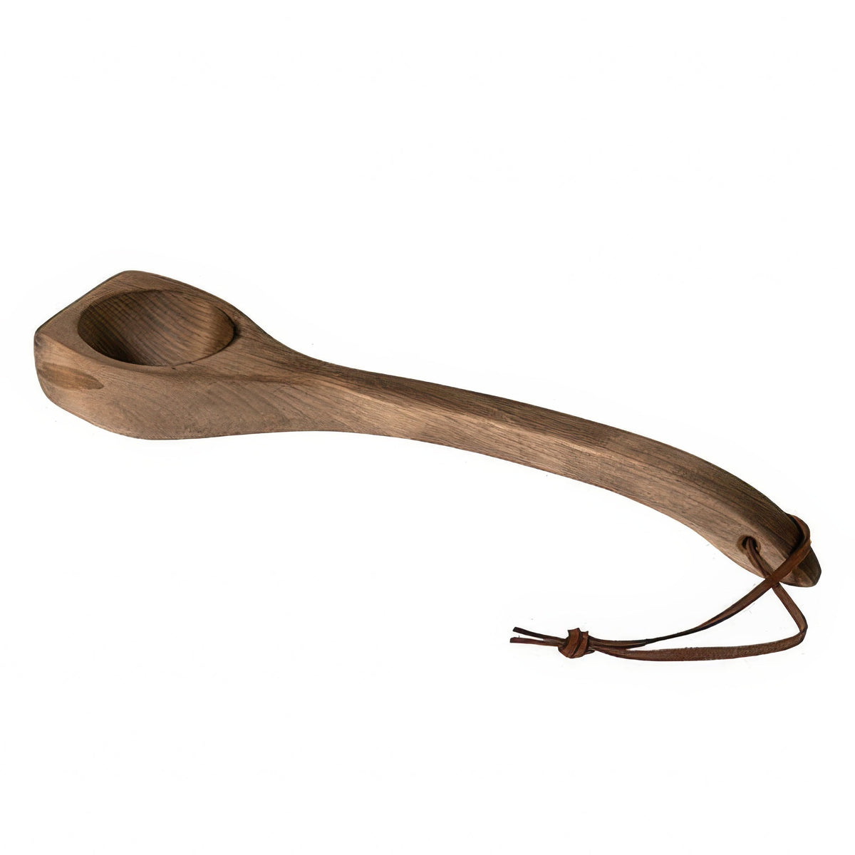 PROSAUNAS Wood Ladle - Wood Sauna Ladle, Oiled Birch