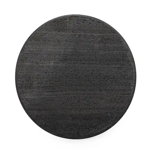 PROSAUNAS Thermo Black Ventilation Cover - Sauna Wall Ventilation Cover, Round, Black Thermo-Abachi