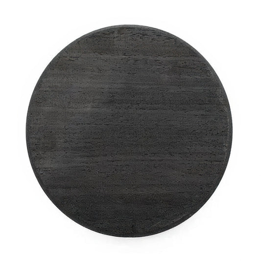 PROSAUNAS Thermo Black Ventilation Cover - Sauna Wall Ventilation Cover, Round, Black Thermo-Abachi