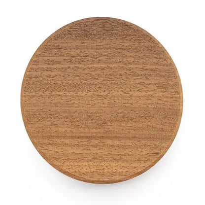 PROSAUNAS Thermo Ventilation Cover - Sauna Wall Ventilation Cover, Round, Thermo-Abachi