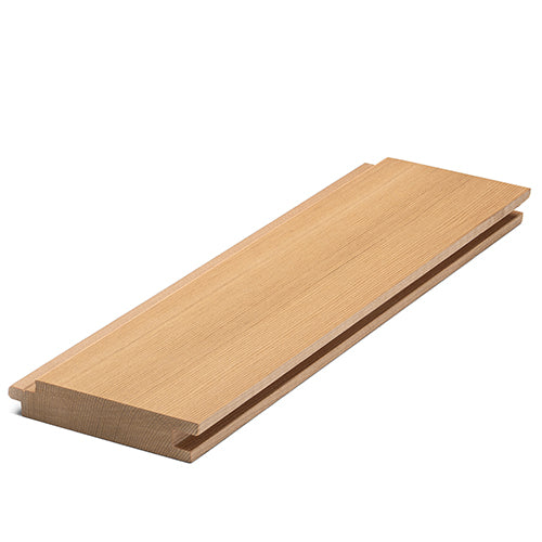PROSAUNAS Cedar 1x4 VG T&G NG - Sauna Wood, Vertical Grain, Clear Grade A+, Tongue & Groove, Nickel-Gap, Wall Material