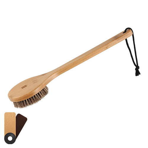 Rento Bath Brush - Bath Brush, Oil-Treated Bamboo, Natural Bristles