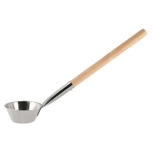 Rento Harri Koskinen Sauna Ladle - Sauna Ladle, Stainless Steel w/ Birch Wood Handle