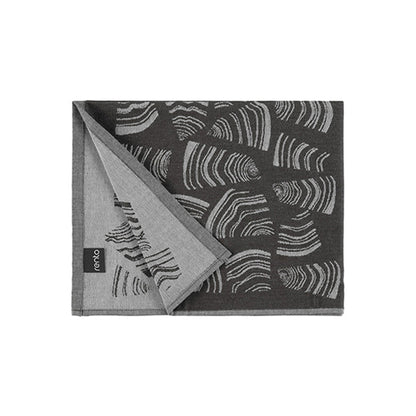Rento Pino Sauna Seat Cover - Seat Cover, 100% Cotton, Coal Black, 20" x 24"