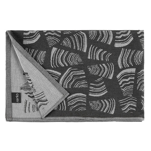 Rento Pino Sauna Seat Cover - Seat Cover, 100% Cotton, Coal Black, 20" x 59"