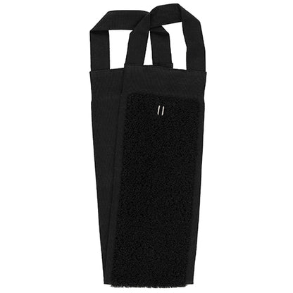 Rento Back Washer - Back Washer, Linen Terry, Black, 6" x 28" — view 2