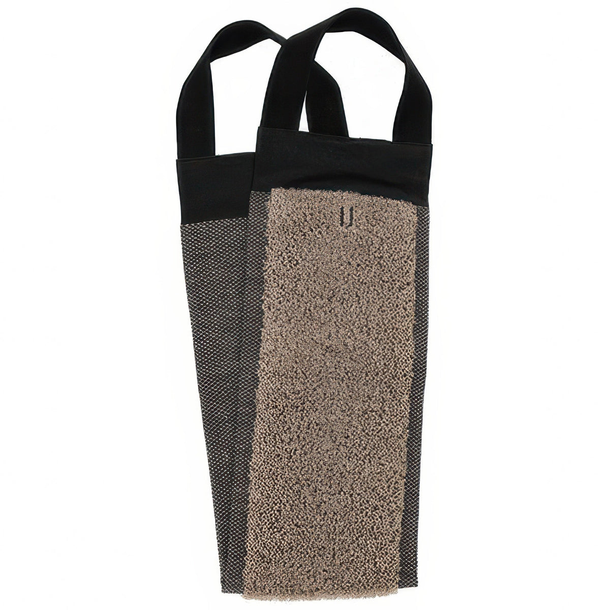 Rento Back Washer - Back Washer, Linen Terry, Brown, 6" x 28"