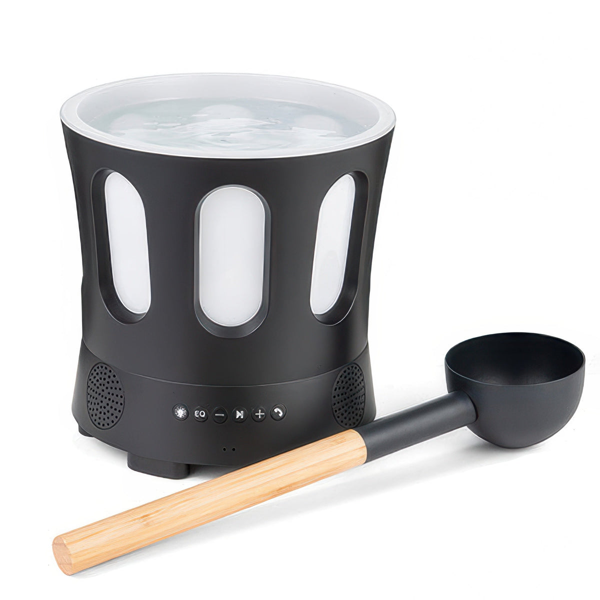 SaunaLife Zone Set - Bluetooth Sauna Bucket and Ladle Set