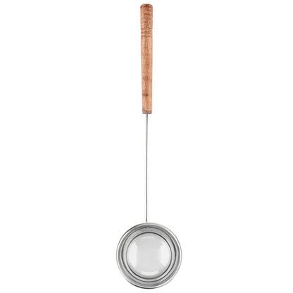 4Living Collection Sauna Ladle - Sauna Ladle, Stainless Steel, Wooden Handle, 19" — view 2