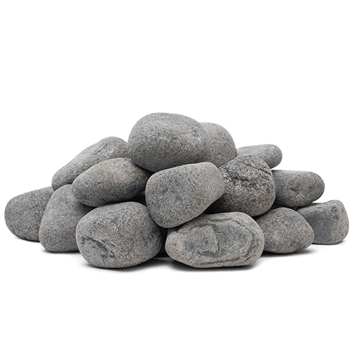Pro Saunas 72 Cases, 15kg per Case, Rounded 5-10cm Sauna Stones, Pallet — view 2