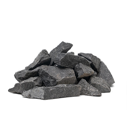 Pro Saunas 60 Cases, 20kg per Case, Split-Face 5-10cm Sauna Stones, Pallet — view 2