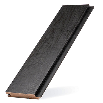 PROSAUNAS Aspen Midnight Black 1x4 (15mm x 90mm) T&G STS4 - Sauna Wood, Black-Wax Finished, Tongue & Groove, Nickel-Gap, Wall Material — view 5