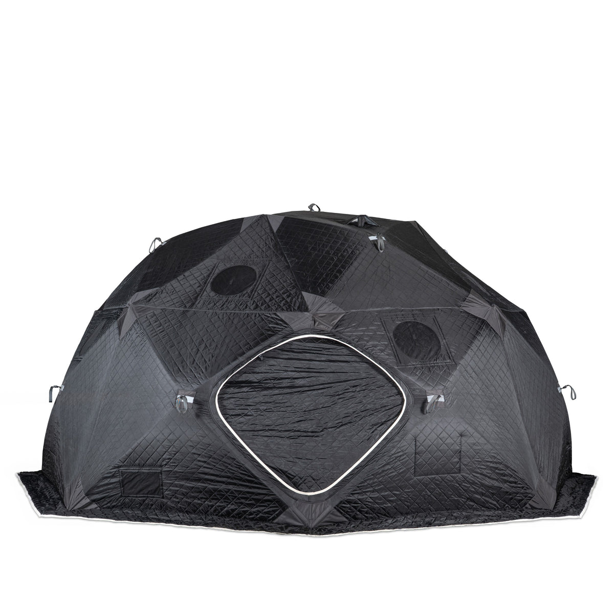 SaunaTrekker XL sauna tent with the door closed
