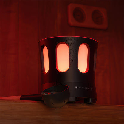 SaunaLife Zone Set - Bluetooth Sauna Bucket and Ladle Set - view 2