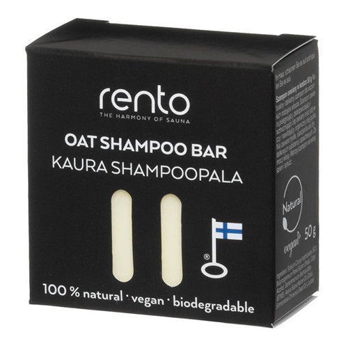 Rento Oat Shampoo Bar - Natural Oat Oil Shampoo, Vegan, 50g — view 2