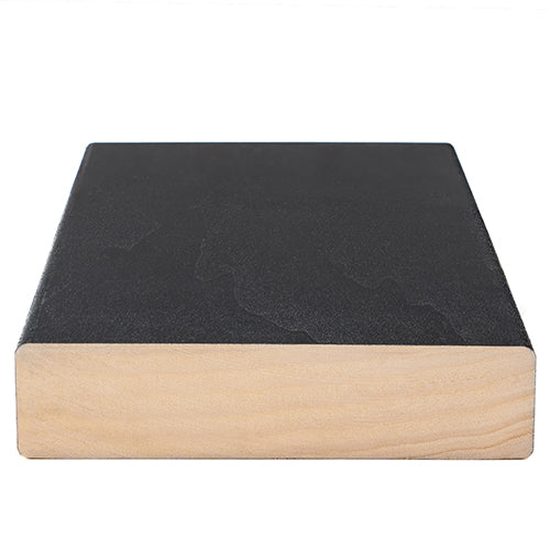 PROSAUNAS Aspen Midnight Black 2x5 (28mm x 120mm) S4SEE SHP - Sauna Wood, Smooth 4 Sides Eased Edges, SHP Profile, Bench Material — view 3