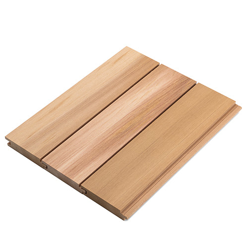 PROSAUNAS Cedar 1x4 VG T&G NG - Sauna Wood, Vertical Grain, Clear Grade A+, Tongue & Groove, Nickel-Gap, Wall Material — view 3
