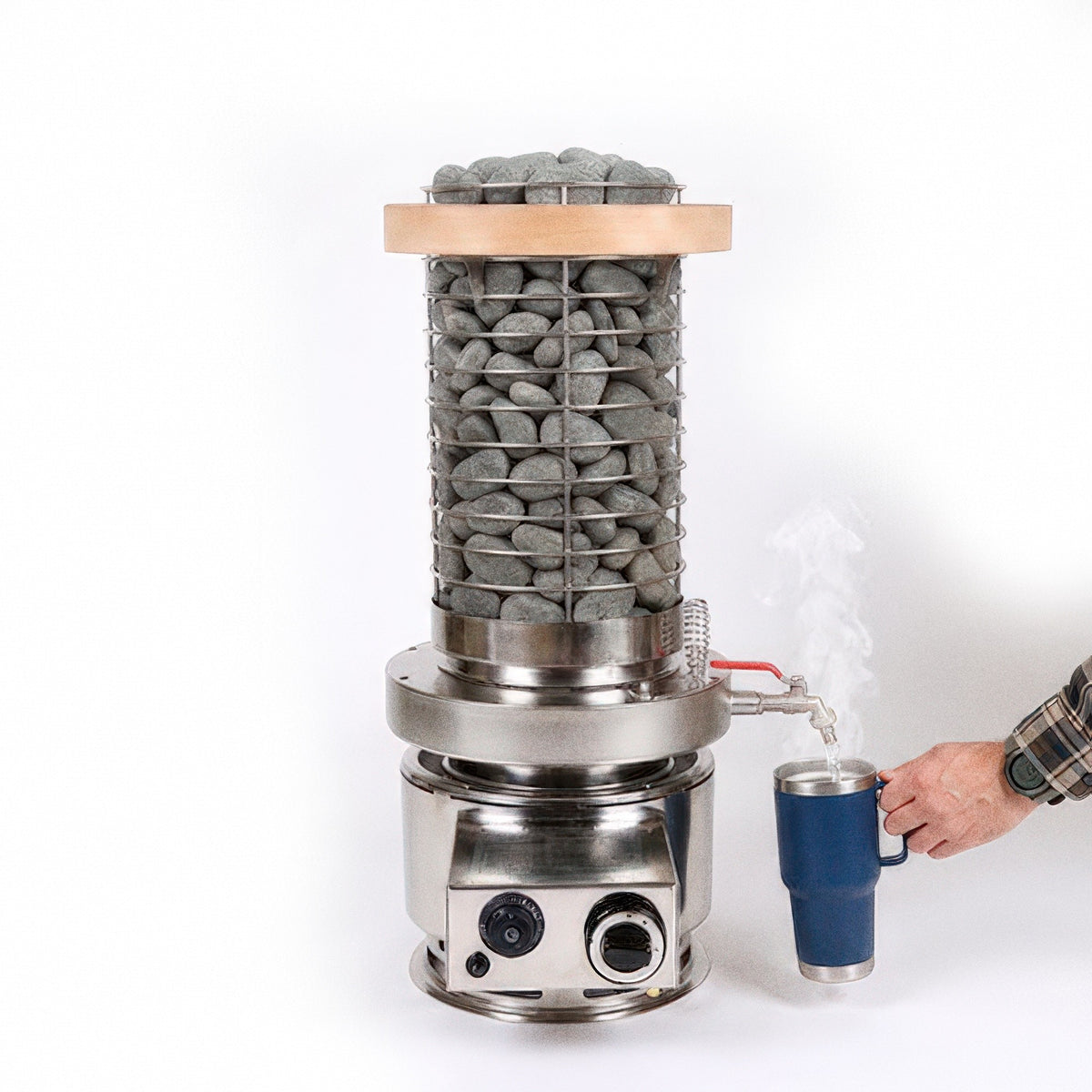 SaunaLife Titan SL1 Water Tank - Steam-Generating Hot Water Reservoir for Titan SL1 Gas Sauna Heater - view 5