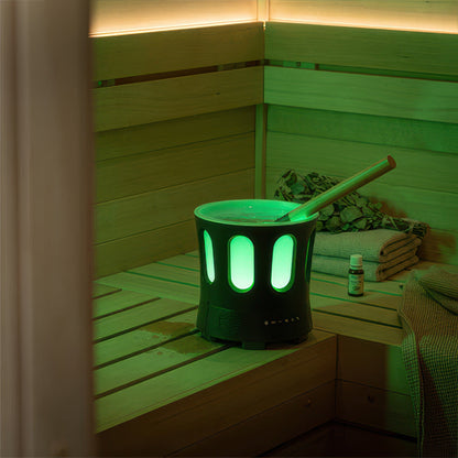 SaunaLife Zone Set - Bluetooth Sauna Bucket and Ladle Set - view 6