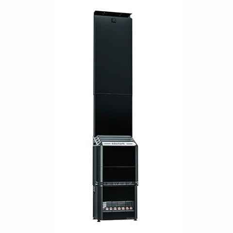 Saunum AIR 5 Sauna Heater - Air Series, 4.8kW Sauna Heater w/Climate Equalizer, Black