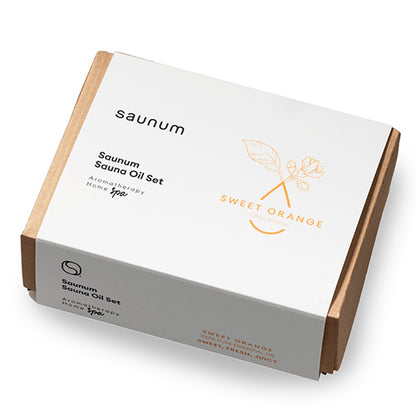 Saunum Aroma Oil Set - Sweet Orange Aroma Oil with Reservoir, 10 mL — view 3