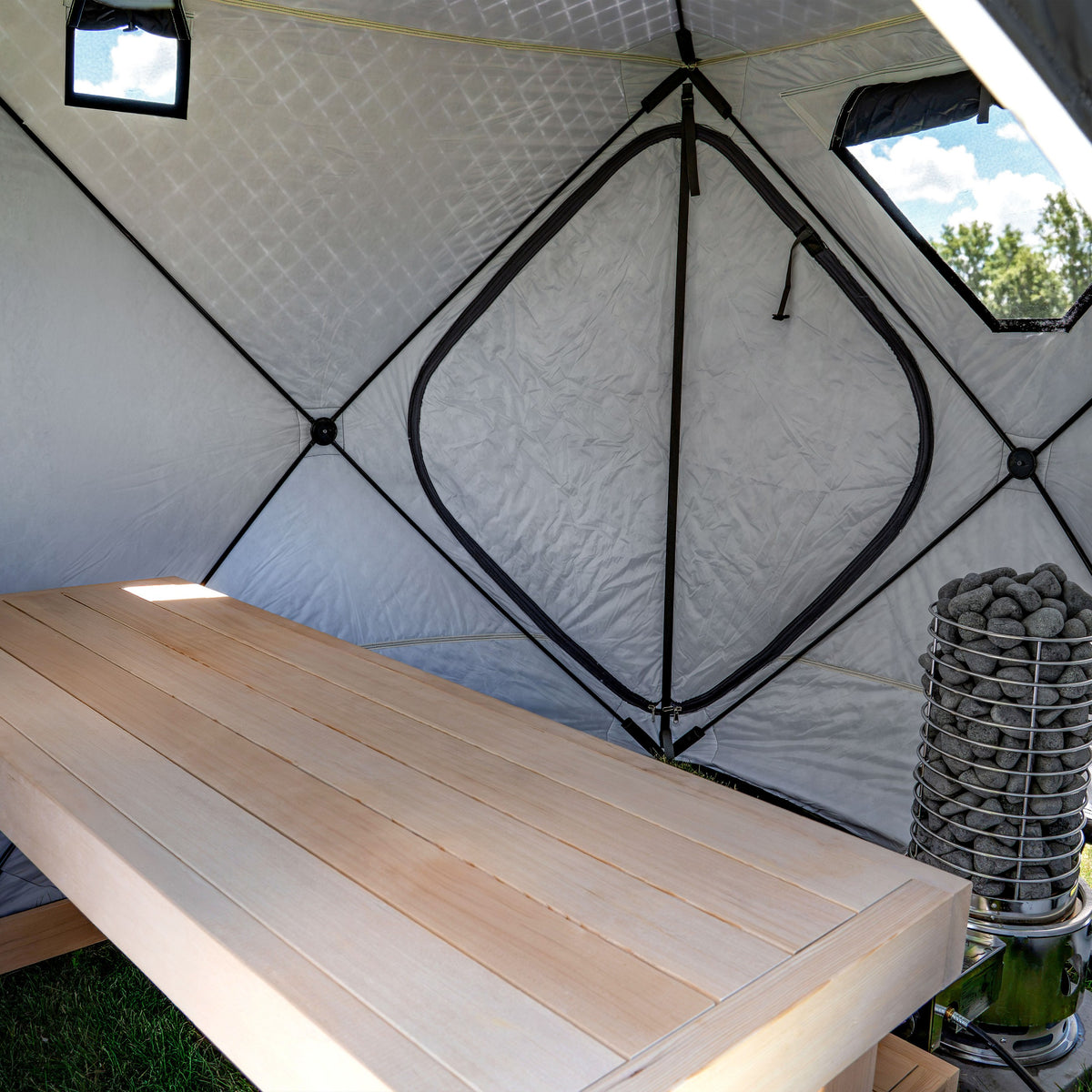 SaunaLife SaunaTrekker - Portable Insulated Sauna Tent, Up to 4 Persons - view 11
