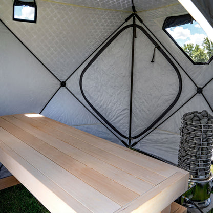 SaunaLife SaunaTrekker - Portable Insulated Sauna Tent, Up to 4 Persons - view 11