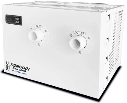 Penguin Chillers 1/2 HP water chiller side view