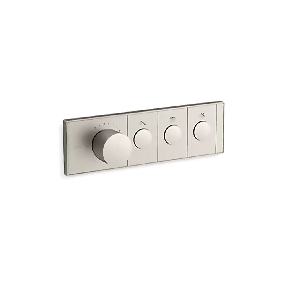 Kohler Anthem Three-Outlet Recessed Mechanical Thermostatic Valve Control — view 3