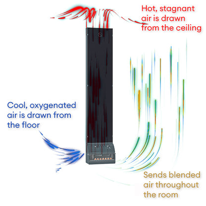 Saunum AirSolo 80 - Sauna Temp & Steam Equalizer, 80" — view 4