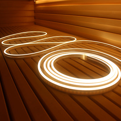PROSAUNAS Universal Sauna Light Kit with Two 10-Ft Flexible LED Strips - White Light Flexible IP67 LED Strip, Dual 10FT