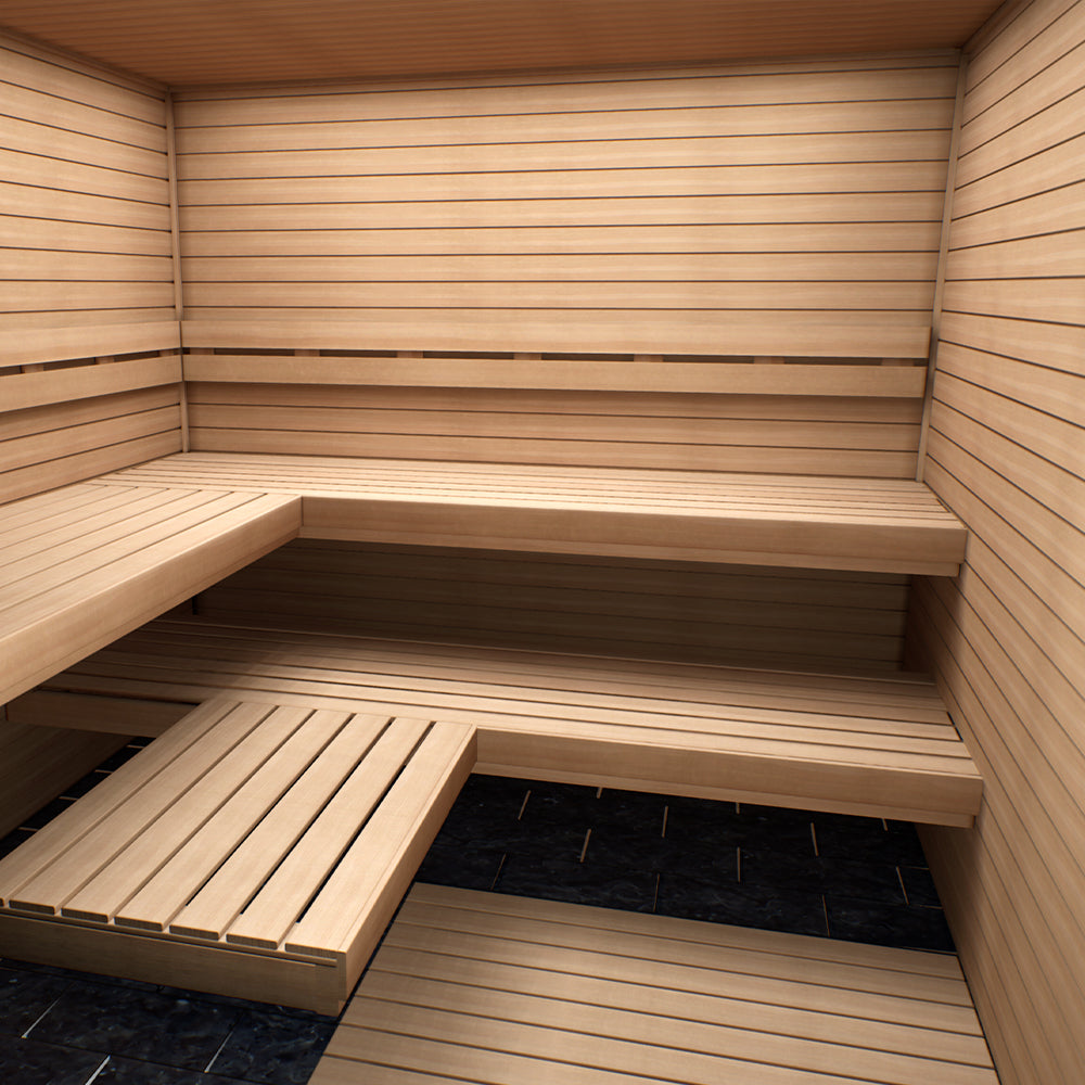 Hotass Saunas HAS Sauna Wood Package 5x8 — view 2