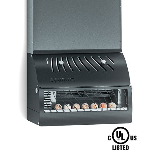 Saunum AirSolo Wall - AirSolo Series, In-Wall Sauna Temp & Steam Equalizer, Adj Height — view 3