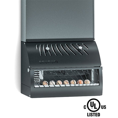 Saunum AirSolo Wall - AirSolo Series, In-Wall Sauna Temp & Steam Equalizer, Adj Height — view 3