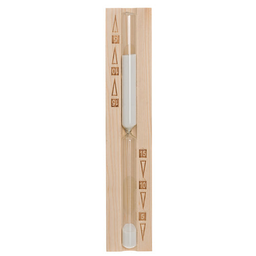 4Living Sand Timer - Timer, Sand, Pine, 15 Minute