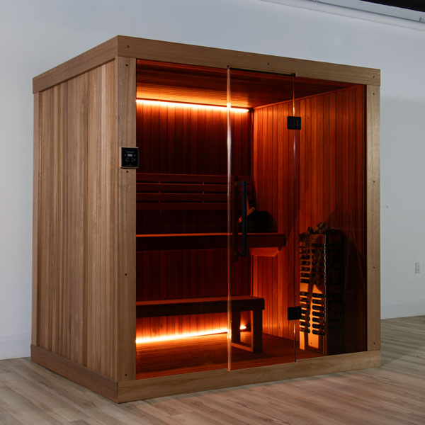 Canadian Timber Element Studio Outdoor Sauna — view 1