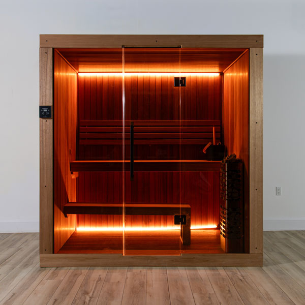 Canadian Timber Element Studio Outdoor Sauna — view 2