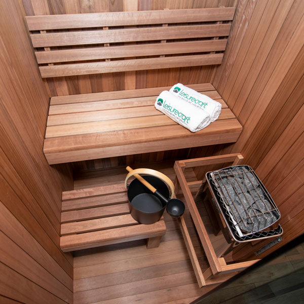 Canadian Timber Element Nook Outdoor Sauna — view 4