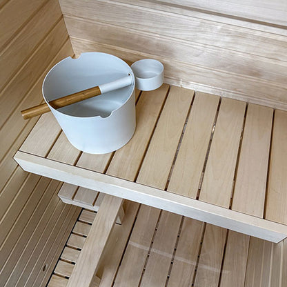 PROSAUNAS Aspen 2x3 (28mm x 65mm) S4SEE SHP - Sauna Wood, Smooth 4 Sides Eased Edges, SHP Profile, Bench Material — view 3