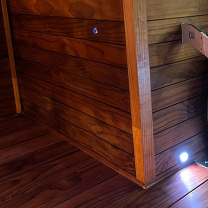 PROSAUNAS Thermo-Radiata Pine 1x1 (21mm x 21mm) S4SEE SHP - Sauna Wood, Smooth 4 Sides Eased Edges, Moulding, SHP Profile — view 2