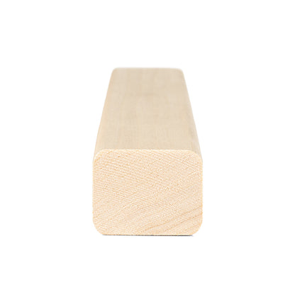 PROSAUNAS Aspen 2x2 (28mm x 36mm) S4SEE SHP - Sauna Wood, Smooth 4 Sides, Eased Edges, Trim Moulding, SHP Profile — view 4