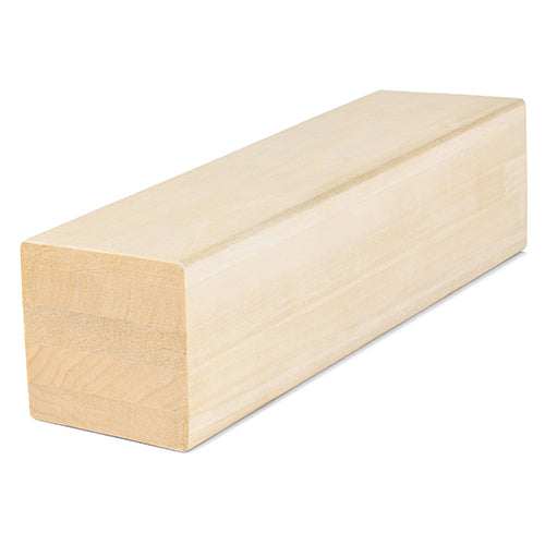 PROSAUNAS Aspen 3x3 (68mm x 68mm) S4SEE SHP - Sauna Wood, Smooth 4 Sides Eased Edges, SHP Profile, Bench and Support Material