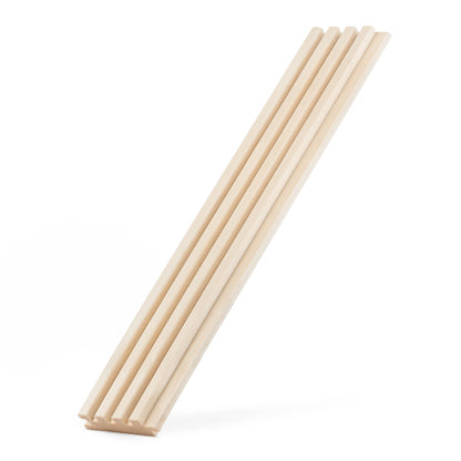 PROSAUNAS Aspen Groove-S 1x3 (15mm x 60mm) T&G - Sauna Wood, Tongue & Groove, Fluted Slat, Wall Material — view 2